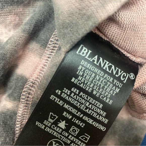 Blank NYC Animal Cheetah Print Cropped Pullover Hoodie Womens XS NEW - Picture 5 of 6